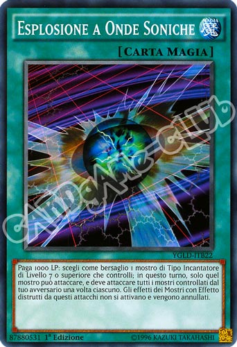 YGLD-ITB22 Esplosione a Onde Soniche comune 1a Edizione (IT) -NEAR MINT-