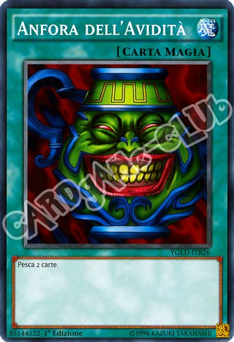 YGLD-ITB26 Anfora dell'Avidita' comune 1a Edizione (IT) -NEAR MINT-