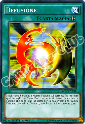 YGLD-ITB31 Defusione comune 1a Edizione (IT) -NEAR MINT-