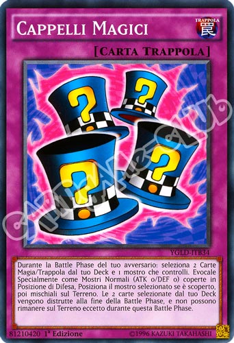 YGLD-ITB34 Cappelli Magici comune 1a Edizione (IT) -NEAR MINT-