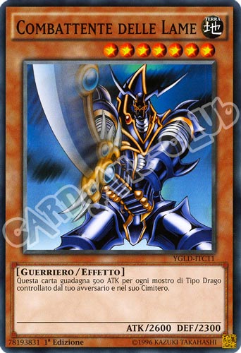 YGLD-ITC11 Combattente delle Lame comune 1a Edizione (IT) -NEAR MINT-