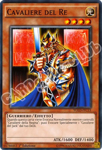YGLD-ITC15 Cavaliere del Re comune 1a Edizione (IT) -NEAR MINT-