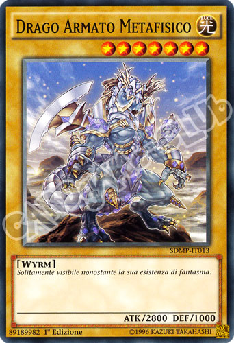 SDMP-IT013 Drago Armato Metafisico comune 1a Edizione (IT) -NEAR MINT-