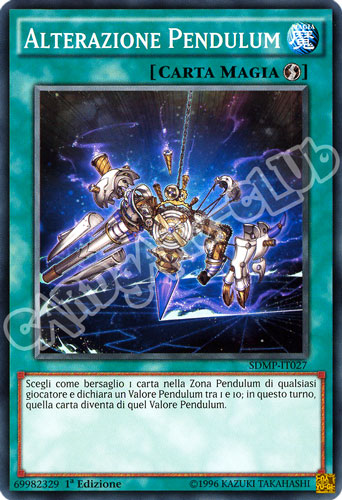 SDMP-IT027 Alterazione Pendulum comune 1a Edizione (IT) -NEAR MINT-