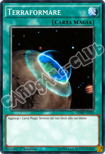 SDMP-IT035 Terraformare comune 1a Edizione (IT) -NEAR MINT-