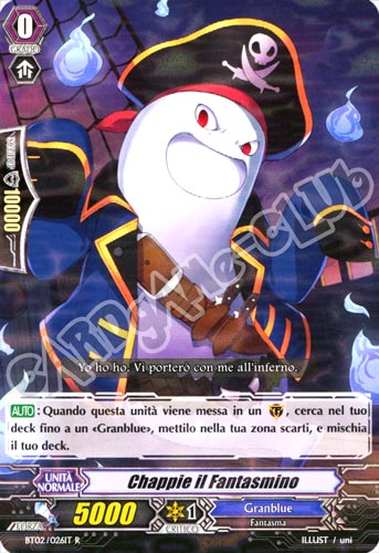 BT02-IT026 Chappie il Fantasmino rara foil (IT) -NEAR MINT-