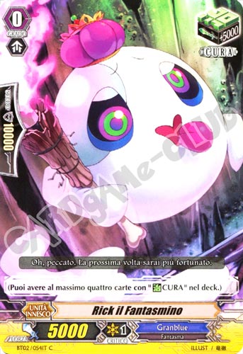 BT02-IT054 Rick il Fantasmino comune normale (IT) -NEAR MINT-