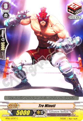 BT02-IT073 Tre Minuti comune normale (IT) -NEAR MINT-