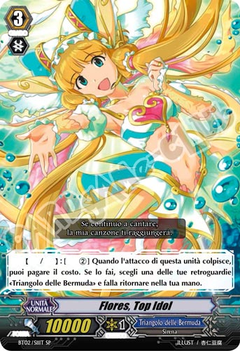 BT02-ITS11 Flores, Top Idol speciale foil (IT) -NEAR MINT-