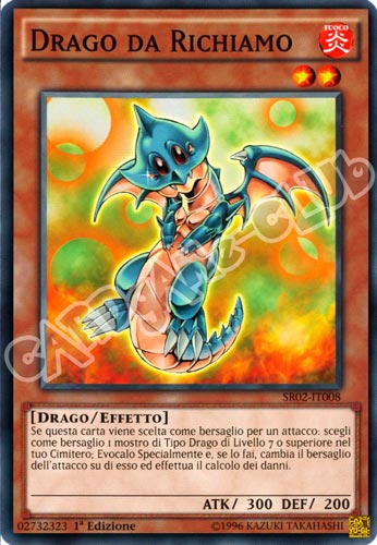 SR02-IT008 Drago da Richiamo comune 1a Edizione (IT) -NEAR MINT-