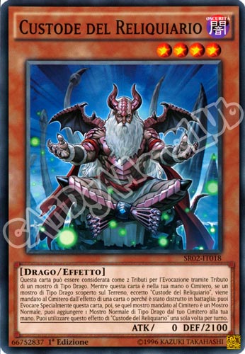 SR02-IT018 Custode del Reliquiario comune 1a Edizione (IT) -NEAR MINT-