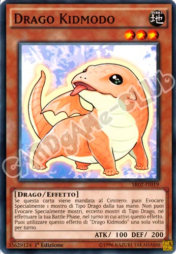 SR02-IT019 Drago Kidmodo comune 1a Edizione (IT) -NEAR MINT-
