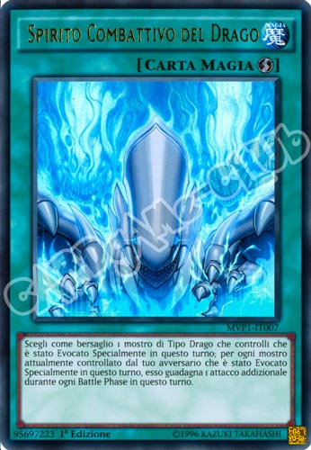 MVP1-IT007 Spirito Combattivo del Drago ultra rara 1a edizione (IT) -NEAR MINT-