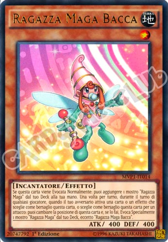 MVP1-IT014 Ragazza maga Bacca ultra rara 1a edizione (IT) -NEAR MINT-