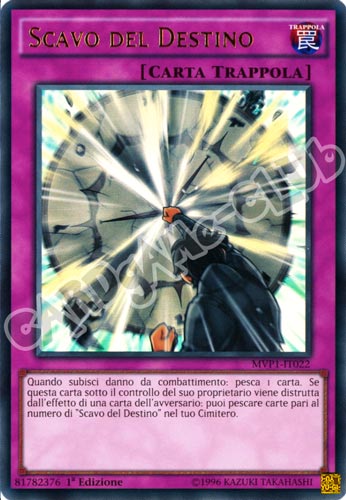 MVP1-IT022 Scavo del Destino ultra rara 1a edizione (IT) -NEAR MINT-