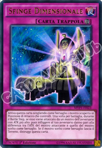 MVP1-IT023 Sfinge Dimensionale ultra rara 1a edizione (IT) -NEAR MINT-