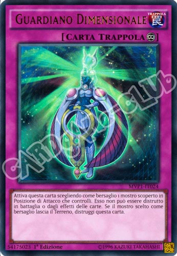 MVP1-IT024 Guardiano Dimensionale ultra rara 1a edizione (IT) -NEAR MINT-