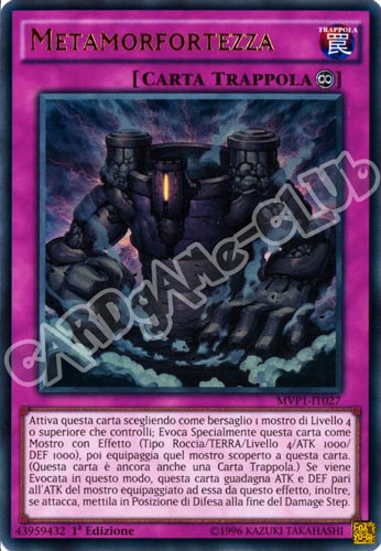 MVP1-IT027 Metamorfortezza ultra rara 1a edizione (IT) -NEAR MINT-