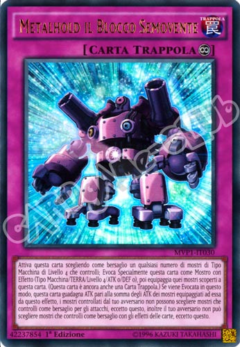 MVP1-IT030 Metalhold il Blocco Semovente ultra rara 1a edizione (IT) -NEAR MINT-