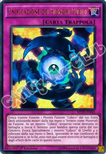 MVP1-IT045 Unificazione dei Signori Cubici ultra rara 1a edizione (IT) -NEAR MINT-