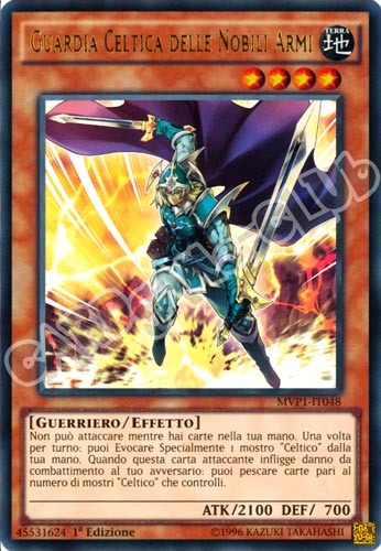 MVP1-IT048 Guardia Celtica delle Nobili Armi ultra rara 1a edizione (IT) -NEAR MINT-