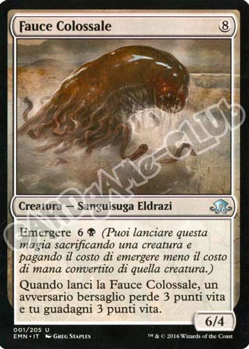 001 / 205 Fauce Colossale non comune normale (IT) -NEAR MINT-