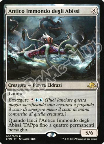 005 / 205 Antico Mondo degli Abissi rara normale (IT) -NEAR MINT-