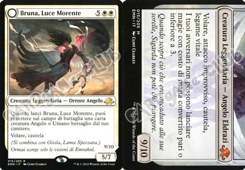 015 / 205 Bruna, Luce Morente rara mitica normale (IT) -NEAR MINT-