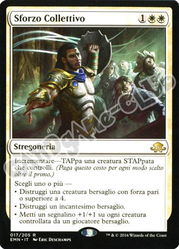 017 / 205 Sforzo Collettivo rara normale (IT) -NEAR MINT-