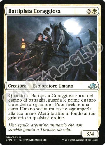 018 / 205 Battipista Coraggiosa non comune normale (IT) -NEAR MINT-