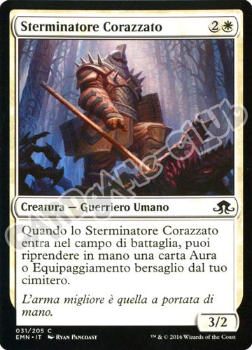 031 / 205 Sterminatore Corazzato comune normale (IT) -NEAR MINT-