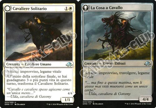 033 / 205 Cavaliere Solitario non comune normale (IT) -NEAR MINT-