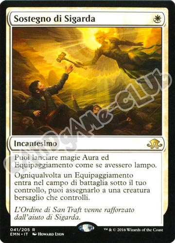 041 / 205 Sostegno di Sigarda rara normale (IT) -NEAR MINT-