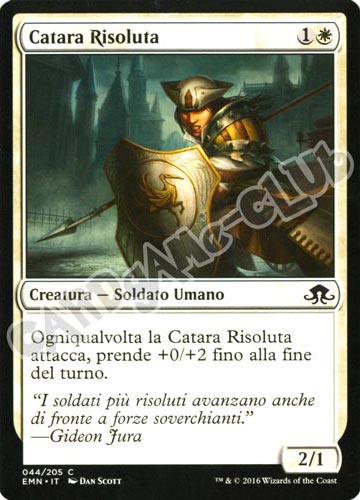 044 / 205 Catara Risoluta comune normale (IT) -NEAR MINT-