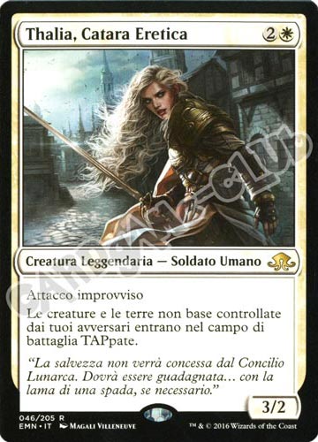 046 / 205 Thalia, Catara Eretica rara normale (IT) -NEAR MINT-