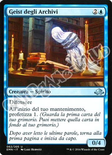 062 / 205 Geist degli Archivi non comune normale (IT) -NEAR MINT-