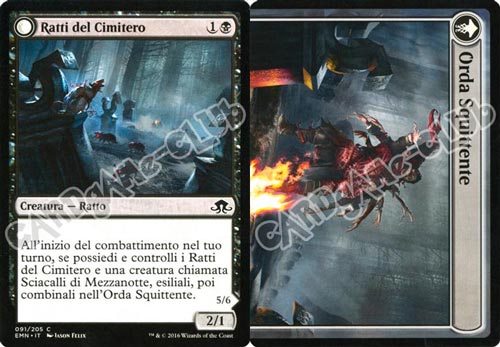 091 / 205 Ratti del Cimitero comune normale (IT) -NEAR MINT-