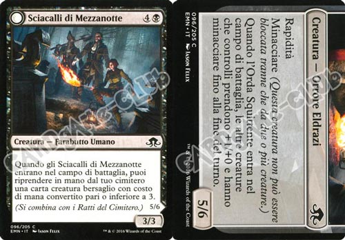 096 / 205 Sciacalli di Mezzanotte comune normale (IT) -NEAR MINT-