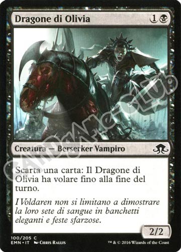 100 / 205 Dragone di Olivia comune normale (IT) -NEAR MINT-