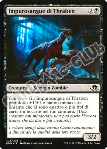 108 / 205 Impurosangue di Thraben comune normale (IT) -NEAR MINT-