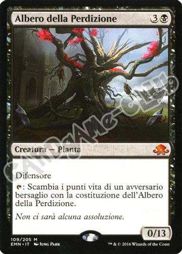 109 / 205 Albero della Perdizione rara mitica normale (IT) -NEAR MINT-