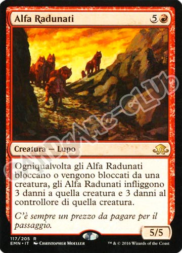 117 / 205 Alfa Radunati rara normale (IT) -NEAR MINT-