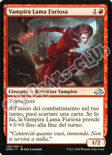 128 / 205 Vampira Lama Furiosa non comune normale (IT) -NEAR MINT-