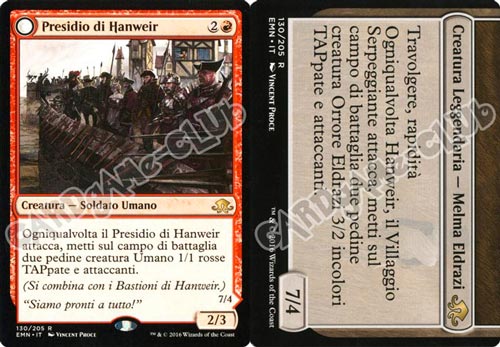 130 / 205 Presidio di Hanweir rara normale (IT) -NEAR MINT-