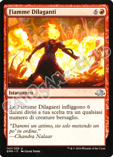 143 / 205 Fiamme Dilaganti non comune normale (IT) -NEAR MINT-