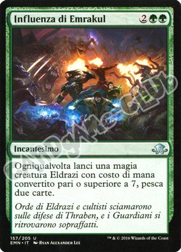 157 / 205 Influenza di emrakul non comune normale (IT) -NEAR MINT-