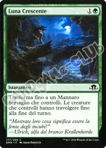 177 / 205 Luna Crescente comune normale (IT) -NEAR MINT-