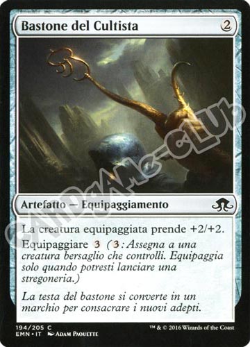 194 / 205 Bastone del Cultista comune normale (IT) -NEAR MINT-