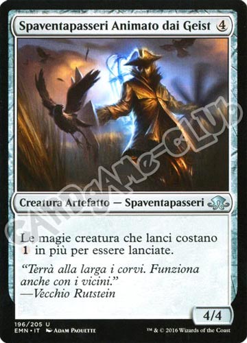 196 / 205 Spaventapasseri Animato dai  Geist non comune normale (IT) -NEAR MINT-