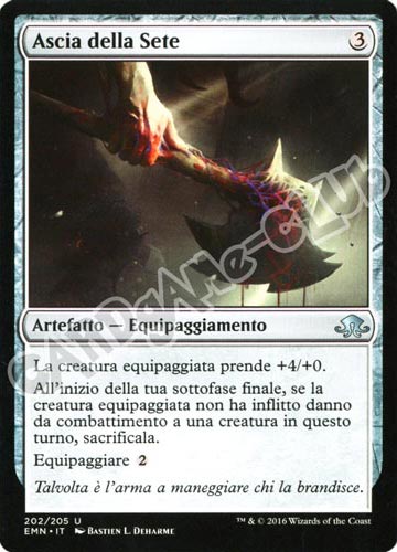 202 / 205 Ascia della Sete non comune normale (IT) -NEAR MINT-